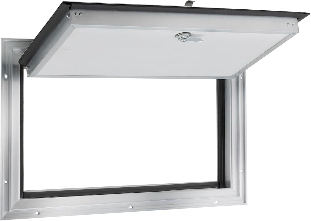 RecPro Square RV Baggage Door | Compartment Storage | RV Storage | Trailer Storage | Camper Storage (20' W x 12' H) | Made in America