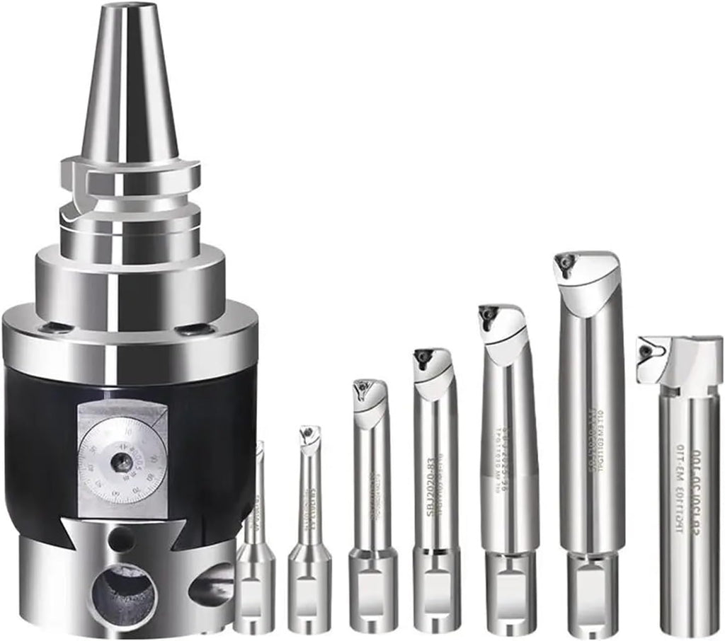 BT30 NBH2084 Boring Head Boring Tool Suit Boring Head BT40 BT50 NT30 NT40 NT50 R8 MTB SK Tool Handle Boring Bar Boring Tool Set(MTB5 Tool Holder)