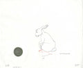 Watership Down 1978 Production Animation Cel Drawing of Cowslip with Linda Jones Seal and Certificate of Authenticity 012-007