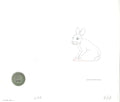 Watership Down 1978 Production Animation Cel Drawing with Linda Jones Enterprise Certificate of Authenticity 005-007