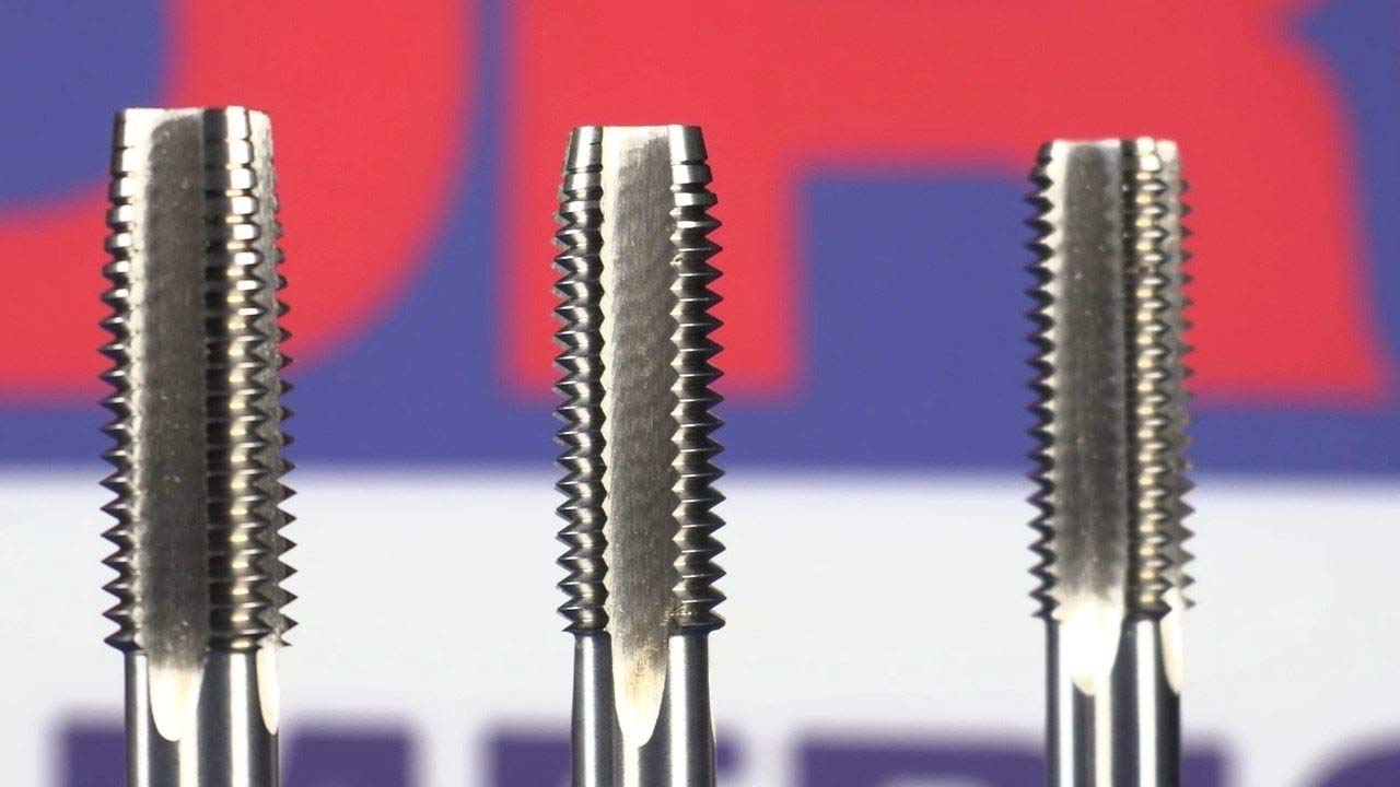 Drill America 1-1/2'-6 UNC High Speed Steel Tap Set