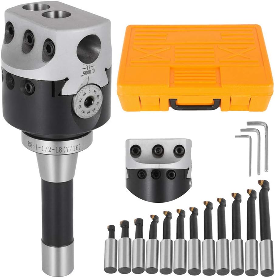 Boring Head Boring Bar Cutter Set CNC Milling Tools Kit Universal Lathe Accessories