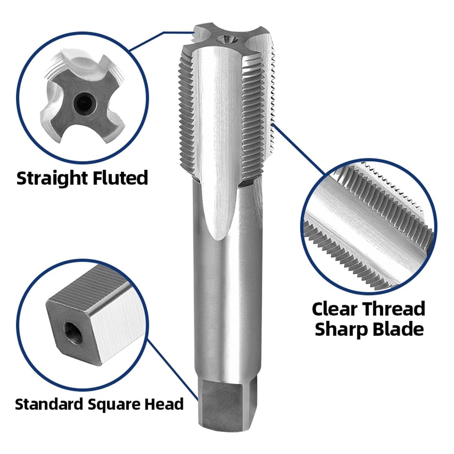 1-1/4-18 UNEF Tap and Die Set Right Hand, 1-1/4 x 18 UNEF Machine Thread Taps & Round Dies