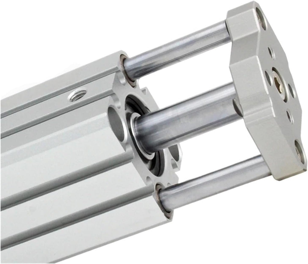 Air Cylinder Bore 32mm Guide Rod Type Compact Cylinder 5 10 15 20 25 30 35 40 45 50 75 100mm(5mm)