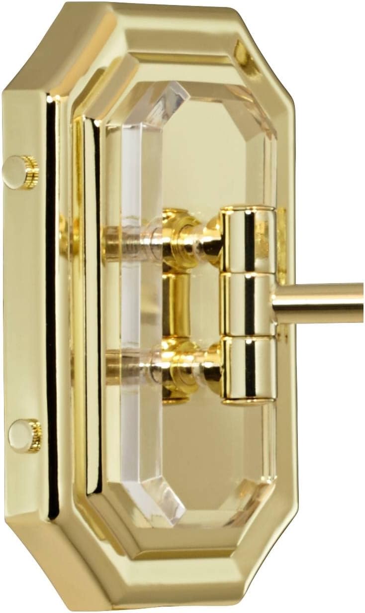 Barnes and Ivy Fredericks Modern Wall Lamps Set of 2 Brass Gold Metal Plug-in 12' Swing Arm Ivory Mushroom Pleated Shade for Bedroom Living Room Home Hallway Dining Kitchen Reading