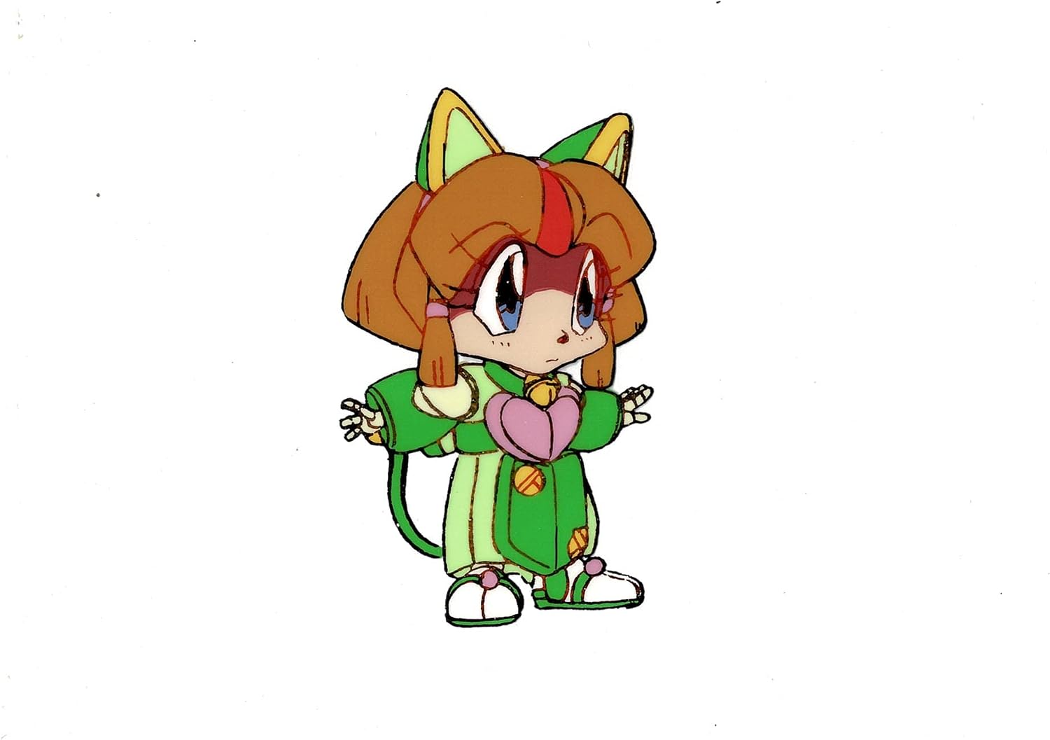 Samurai Pizza Cats Francine Pan Cartoon Production Animation Cel Saban 1990s 39