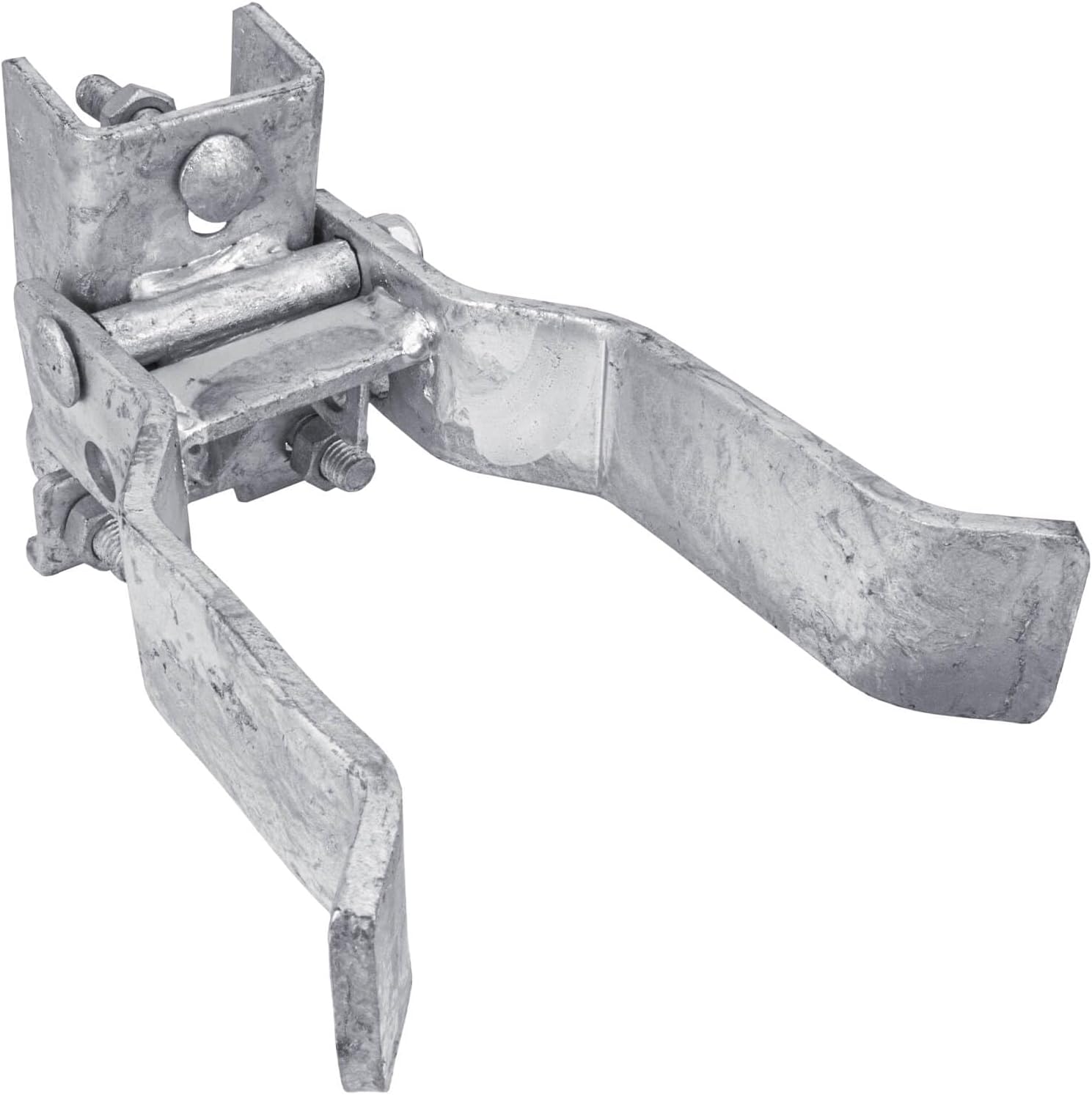 Commercial Single GATE Strong Arm Latch for 4' Fence Post - and 1-5/8' Thru 2' Chain Link or Round Pipe Gate Frames - CASE Qty 2
