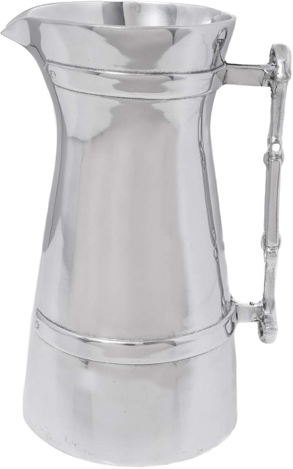 Arthur Court Designs Aluminum Equestrian Horse Water Jug Pitcher for Hot/Cold Water, Ice Tea and Juice Beverage 10 inch Tall