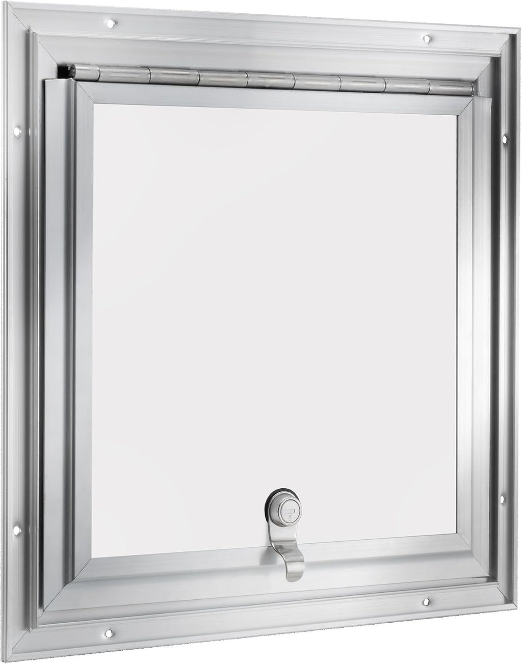 RecPro Square RV Baggage Door | Compartment Storage | RV Storage | Trailer Storage | Camper Storage (14' W x 14' H) | Made in America
