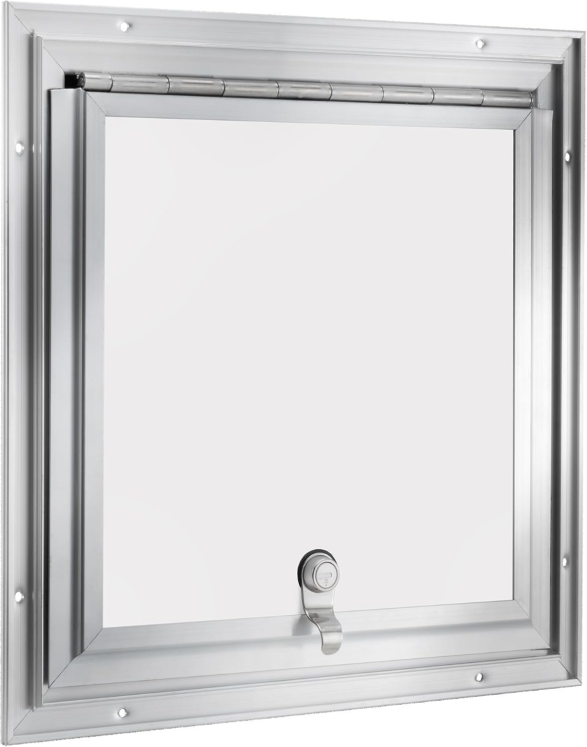 RecPro Square RV Baggage Door | Compartment Storage | RV Storage | Trailer Storage | Camper Storage (14' W x 14' H) | Made in America