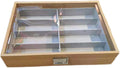 Eyeglass Displays Sunglasses Organizer for Women Men Eyeglasses Eyewear Display Case Sunglass Glasses Storage Holder Box with 8 Slots Display Risers