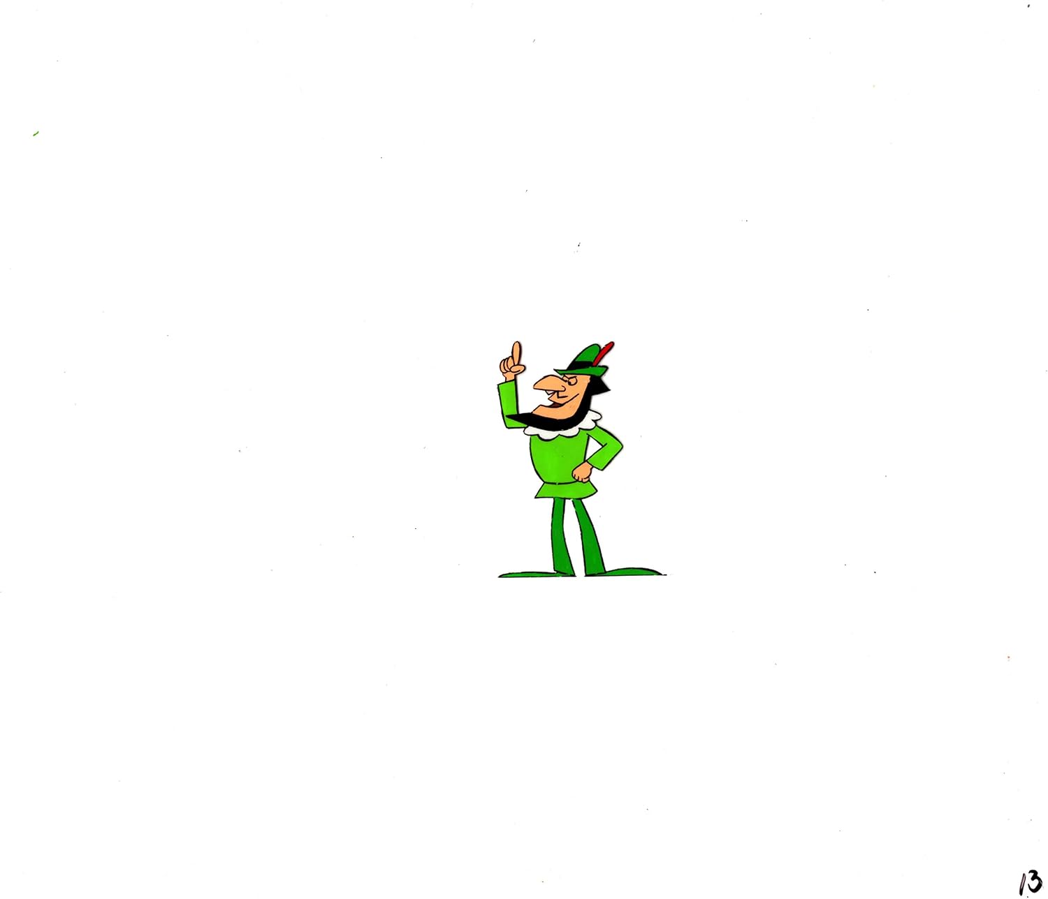 Wizard of ID Chuck Jones Abe Levitow 1970 production animation cel Robbing Hood