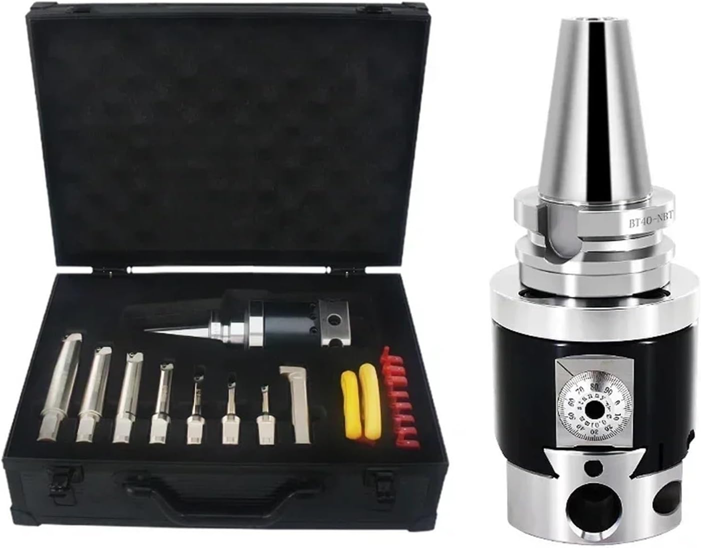 Boring Head NBH2084 Set Boring Head NBH BT30 BT40 BT50 NT30 NT40 NT50 R8 Boring Bar Boring Tool Set NBH2084 Boring(NT30 Tool Handle)
