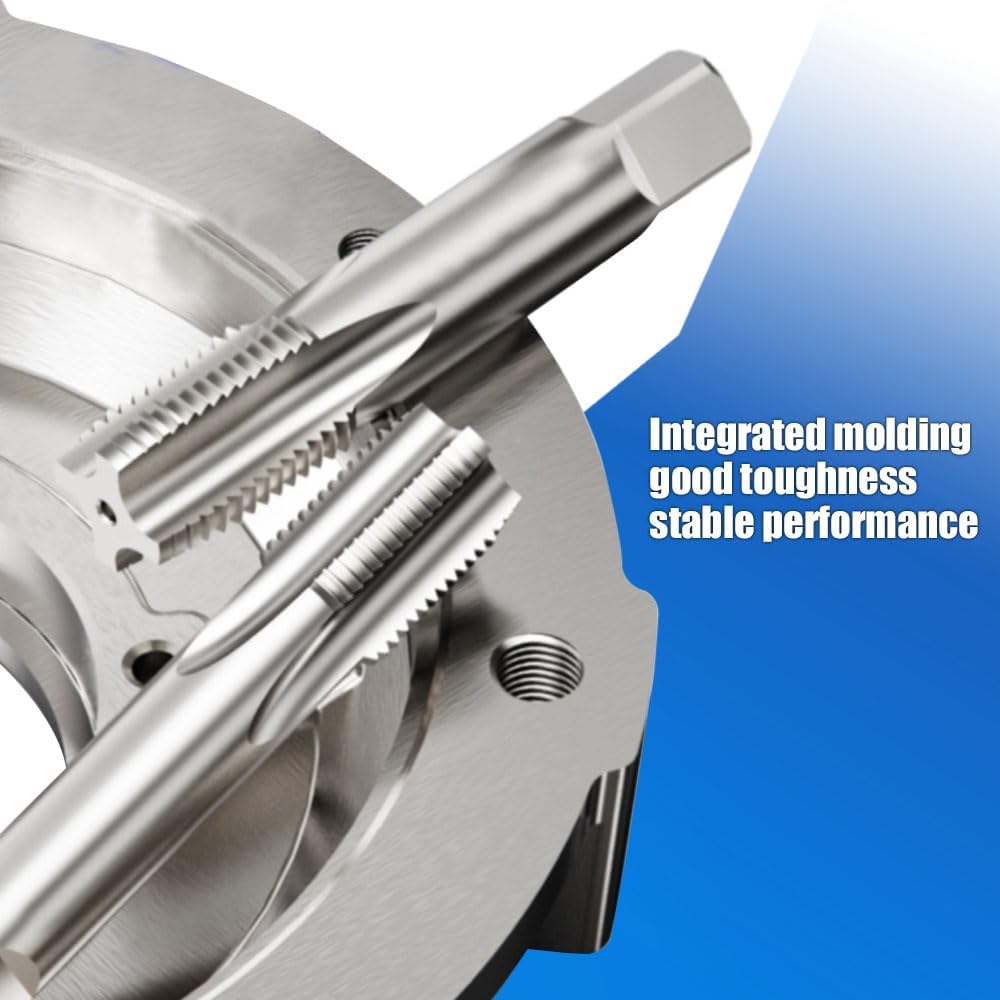 1-1/2' BSP Threading Taps, 4349 High Speed Steel, Thread Tap,Thread Milling Taps,Total Length 105mm