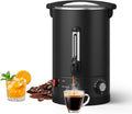 Takywep 12l/80 Cup Commercial Coffee Urn, 3.2 Gallon Double-Wall Large Capacity Coffee Maker, Stainless Steel Hot Beverage Dispenser for Catering, Buffet, Wedding, and Events