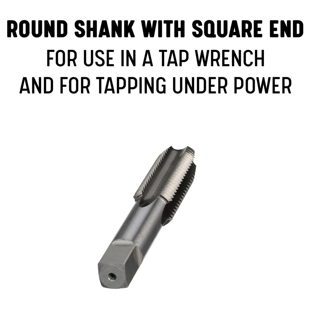 Drill America 1-1/2'-6 UNC High Speed Steel Tap Set