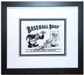 Bugs Bunny in'Baseball Bugs' Studio Lobby Card Publicity Still Custom Framed