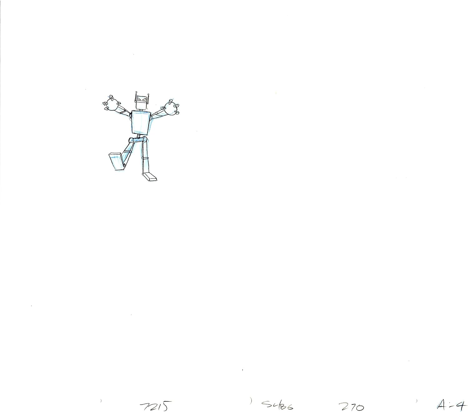 Simpsons Original Production Animation Production Cel Drawing 1993 Fox 019