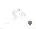 Watership Down 1978 Production Animation Cel Drawing of Bigwig and Kehaar with Linda Jones Seal and Certificate of Authenticity 002-006