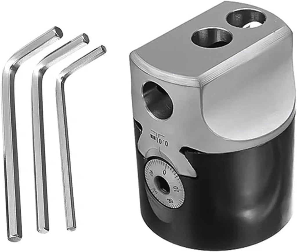 F1 Boring Head 12/18/25mm Boring Bar Milling Handle for Milling Machine Tools Inch 50/75/100mm Rough Boring Head Toolhandle(F1-12-50 (2 Inch))