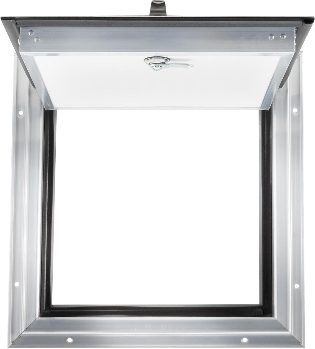 RecPro Square RV Baggage Door | Compartment Storage | RV Storage | Trailer Storage | Camper Storage (13' W x 13' H) | Made in America