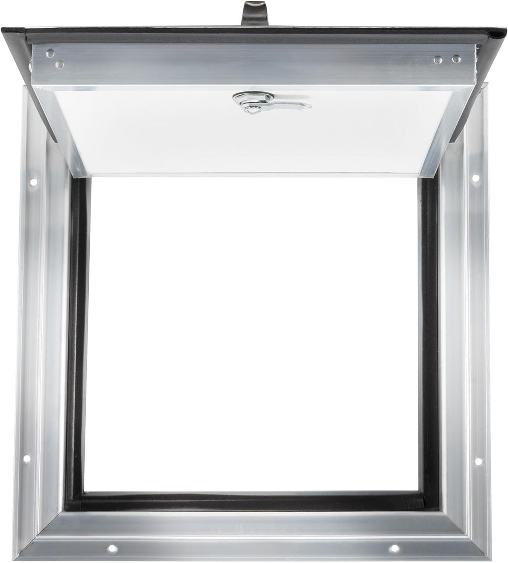 RecPro Square RV Baggage Door | Compartment Storage | RV Storage | Trailer Storage | Camper Storage (12' W x 12' H) | Made in America