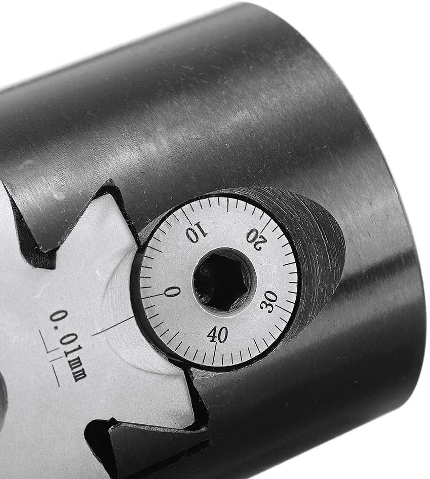 Lathe Tool F1-12 2 Inch Boring Head 50mm Lathe Milling Tool Holder Compatible with 12mm Boring Bar Crankshafts Parts