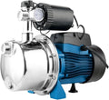 1PCS 370W Household Tap Water Booster Pump Large Flow Automatic Water Heater Self-priming Stainless Steel Smart Pipe Jet Pump