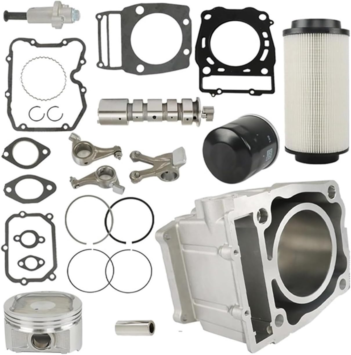 ATV 96-13 STD Bore 92mm 500cc Cylinder Piston Camshaft Rocker Arm Top End Gasket Kit Fit for Sportsman 500