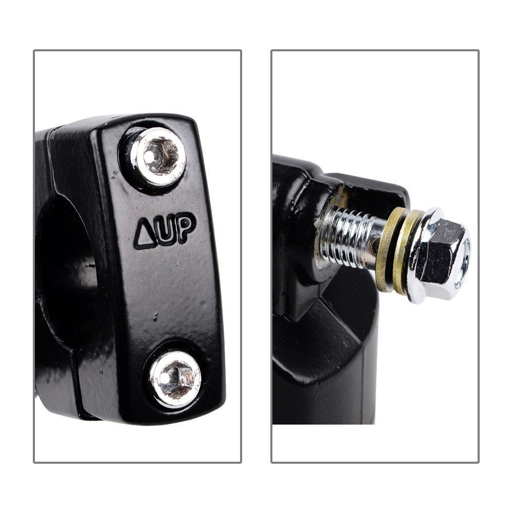 AMOPACORP Forward Controls Kit, Pair Switch with Harness, Clutch Lever Brake Master Cylinder Handlebar, Left Right 1' 25mm Hand Grips Compatible with Harley Sportster XL883 XL1200 2004-2013 (Black)