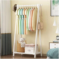 Bamboo Garment Rack, Foldable Hanging Clothes Rack, Space Saving Coat Stand, Storage Organizer Shelves