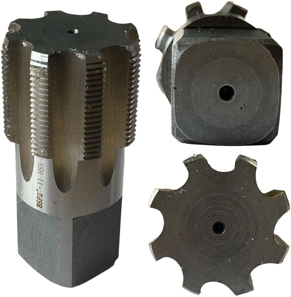 2' BSP Threading Taps, 4350 High Speed Steel, Thread Tap,Thread Milling Taps,Total Length 120mm