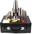 NBH2084 Boring Head Boring Tool Suit Boring Head BT40 BT50 NT40 NT50 R8 MTA SK30 HSK Tool Handle Boring Bar Boring Tool Set 8PCS(MTA3-NBH2084-8PCS)
