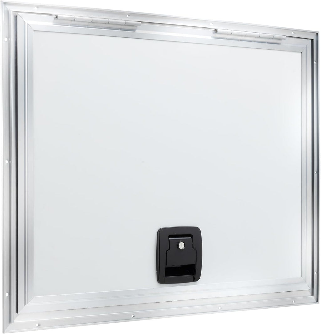 RecPro Square RV Baggage Door | Compartment Storage | RV Storage | Trailer Storage | Camper Storage (30' W x 24' H) | Made in America