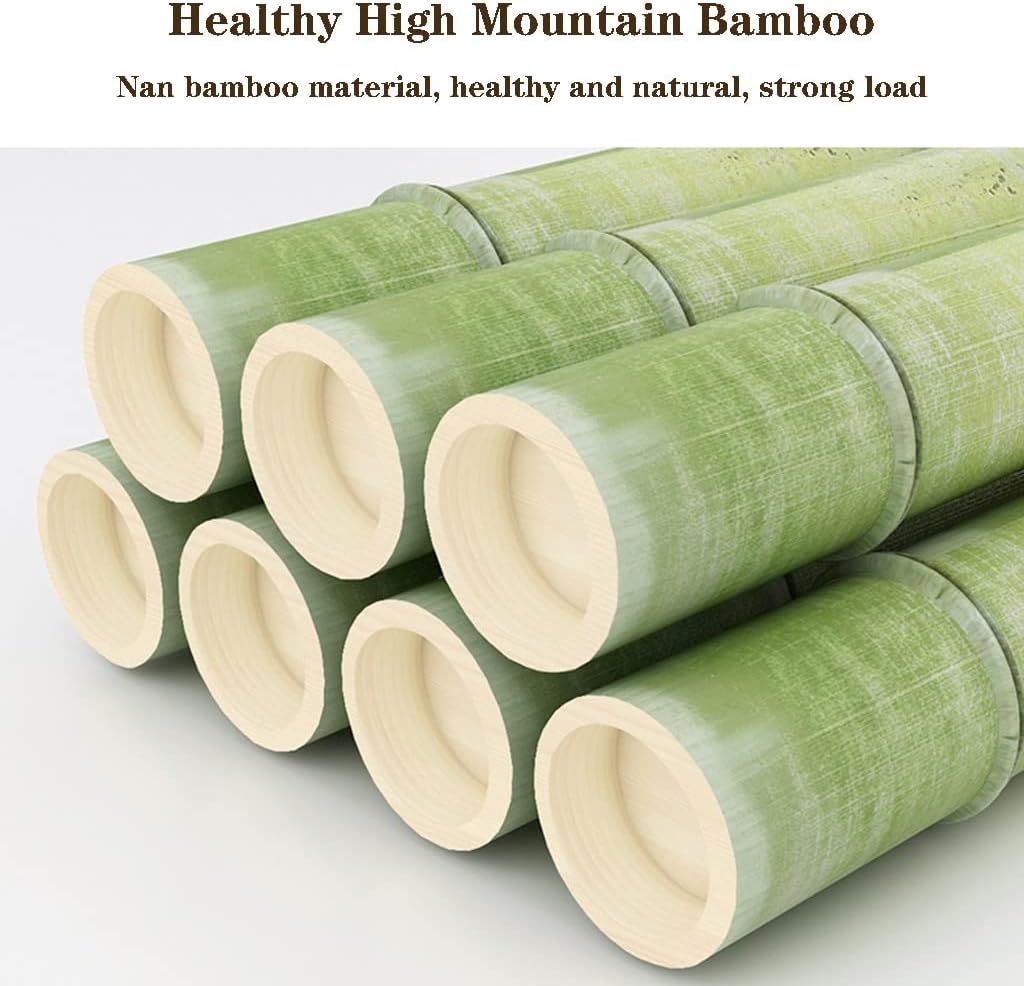 Bamboo Wood Garment Rack, with Storage Shelves, Clothes Hanging Rack, for Entryway Living Bedroom (Brown 66 * 40 * 160cm)