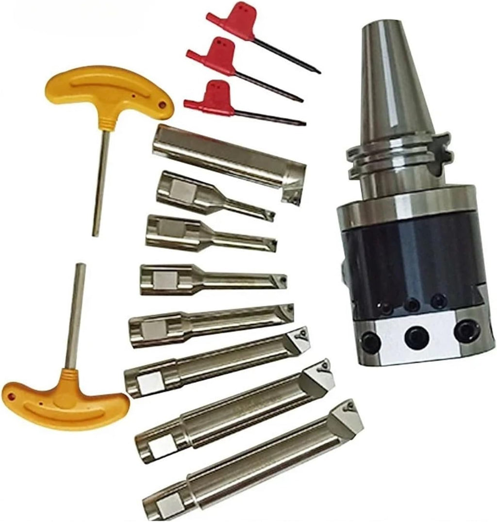 Boring-Tool-Suit NBH2084 fine Boring Head NT40 Tool Handle + 8pcs 20mm Boring Bar Boring rang 8-280mm Tool Set