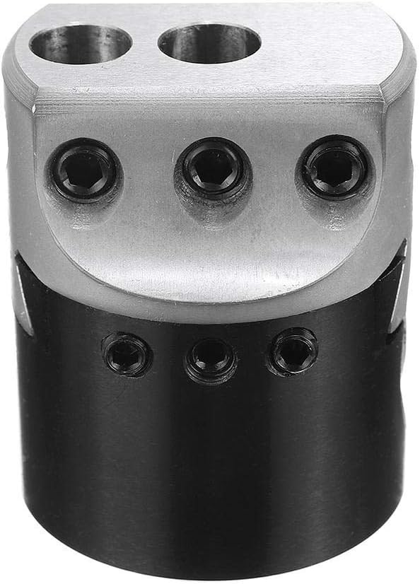 Lathe Tool F1-12 2 Inch Boring Head 50mm Lathe Milling Tool Holder Compatible with 12mm Boring Bar Crankshafts Parts
