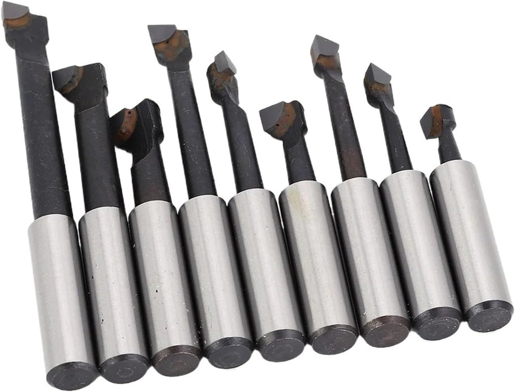 Bar Set Tungsten Carbide Bar Head MT2 MT3 MT4 R8 BT NT Boring Bar Set Device F1 Boring Tool F1 Boring Hole(25mm-6pcs (Set))