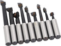 Bar Set Tungsten Carbide Bar Head MT2 MT3 MT4 R8 BT NT Boring Bar Set Device F1 Boring Tool F1 Boring Hole(18mm-12pcs (Set))