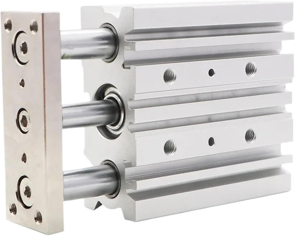 Compact Guide Cylinder Thin Three Axis Air Pneumatic Cylinder With Guide Rod Bore 12mm 10-150mm(10mm stroke)