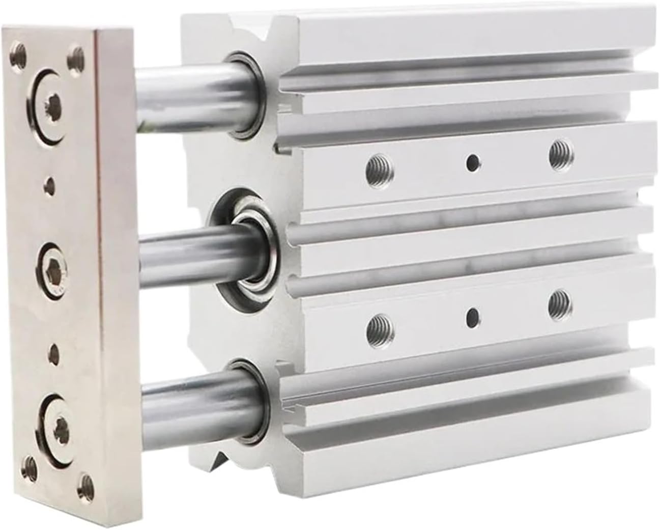 Compact Guide Cylinder Thin Three Axis Air Pneumatic Cylinder With Guide Rod Bore 12mm 10-150mm(10mm stroke)