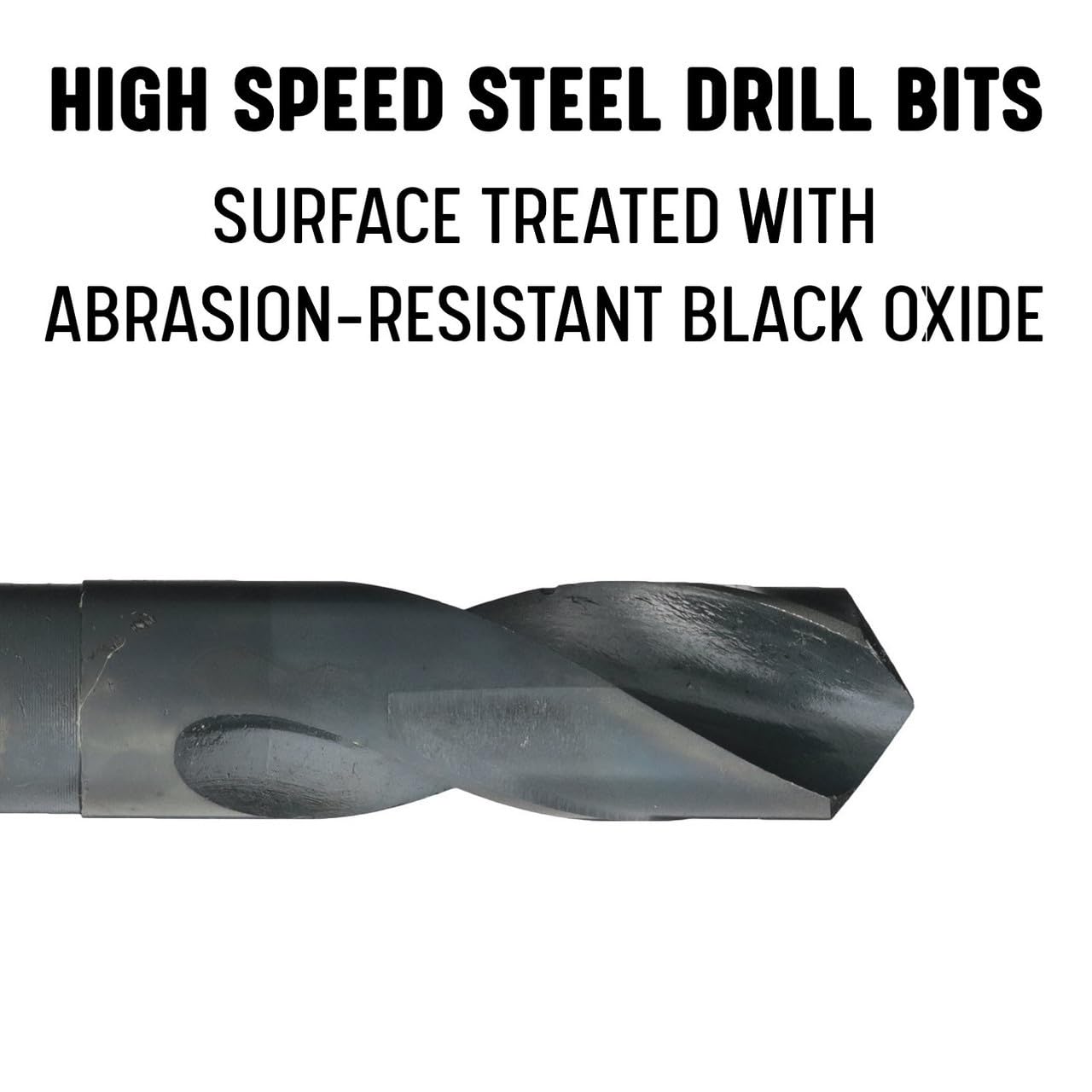 Drill America POU Series 1-Inch HSS NPS Tap (National Pipe Straight) and 1-3/16-Inch HSS Drill Bit Kit