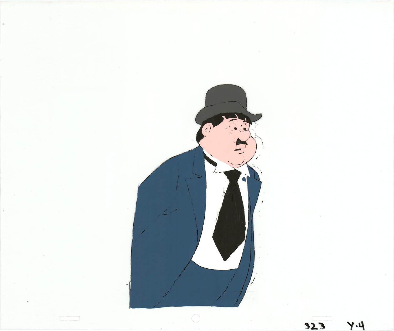 SCOOBY DOO 1972 Oliver Hardy Production Animation Cel from Hanna Barbera 269