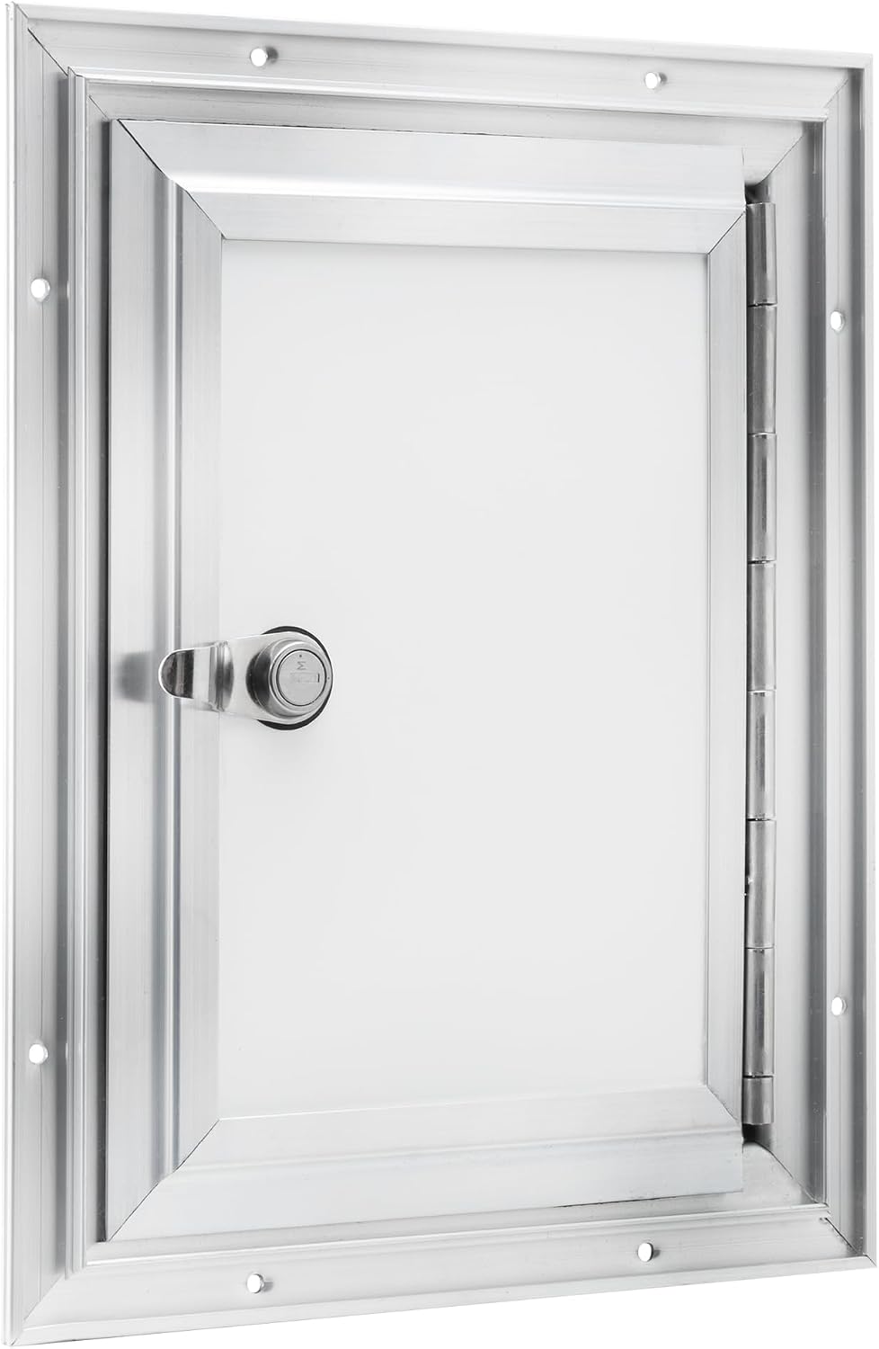 RecPro Square RV Baggage Door | Compartment Storage | RV Storage | Trailer Storage | Camper Storage (9' W x 12' H) | Made in America