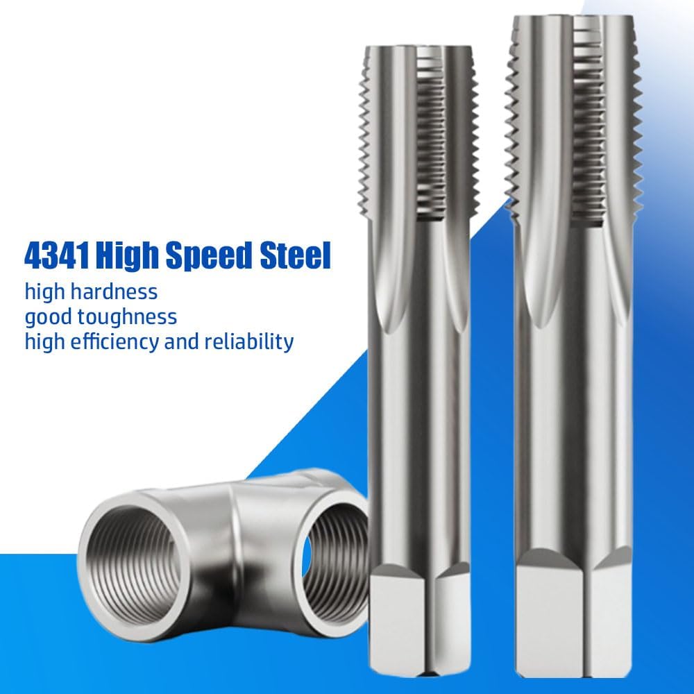 1-1/2' BSP Threading Taps, 4349 High Speed Steel, Thread Tap,Thread Milling Taps,Total Length 105mm