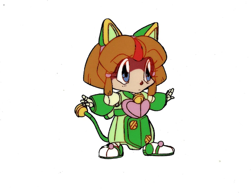 Samurai Pizza Cats Francine Pan Cartoon Production Animation Cel and Drawing Saban 1990s 25