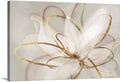 CANVAS ON DEMAND Transparent Beauty III Canvas Wall Art Print by Eva Watts, Contemporary, Abstract, Home Decor, Artwork, 60'x40' Modern Artwork, 60'x40'