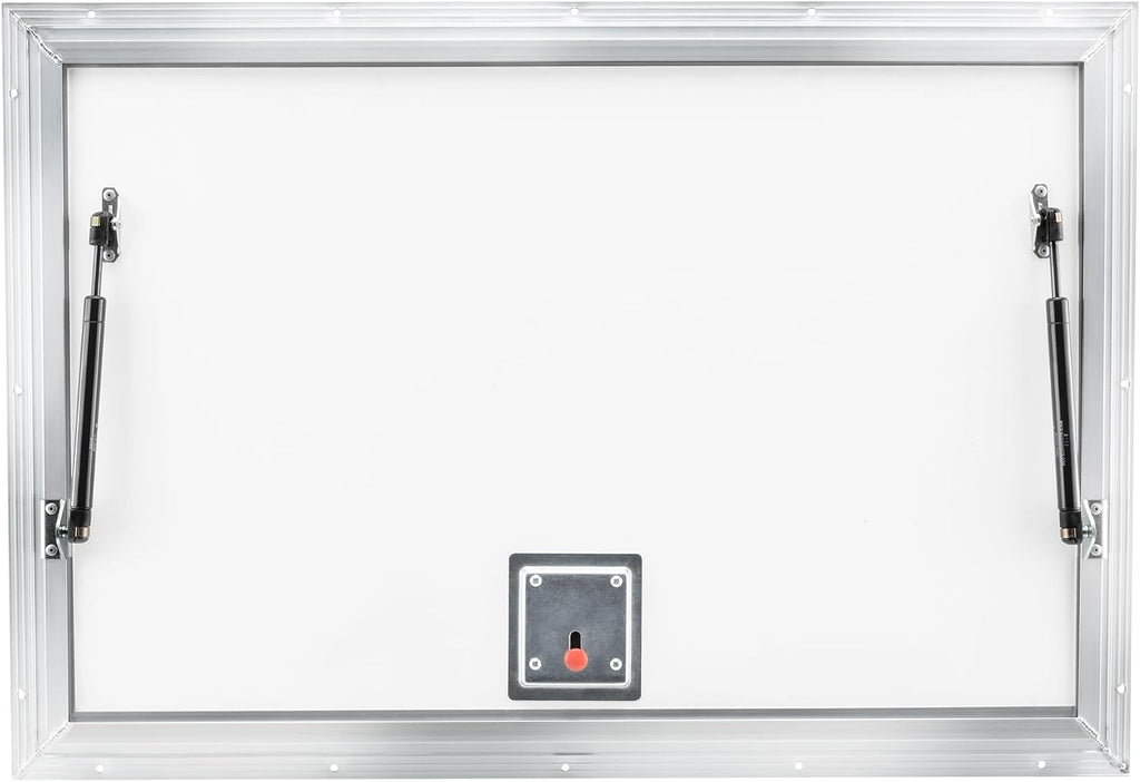 RecPro Square RV Baggage Door | Compartment Storage | RV Storage | Trailer Storage | Camper Storage (36' W x 24' H) | Made in America