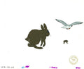 Watership Down 1978 Production Animation Cel with Linda Jones Seal and Coa 129-15 Multiple Rabbits