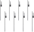 DreamController 19.5-inch Ground Stake - Stainless Steel Spike with Sleeve Bearing Compatible with Flutter Banner Flag Poles (0.65' Inner Diameter) – Stake Only